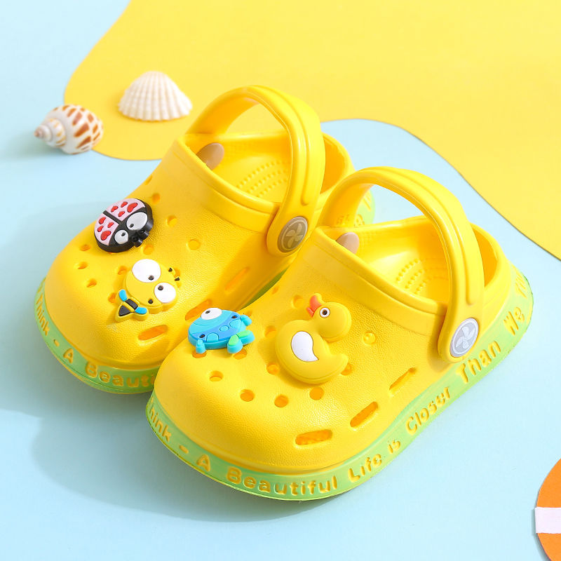 Kids Slippers for Boys Girls Cartoon Shoes Summer Toddler - My Beach Kit