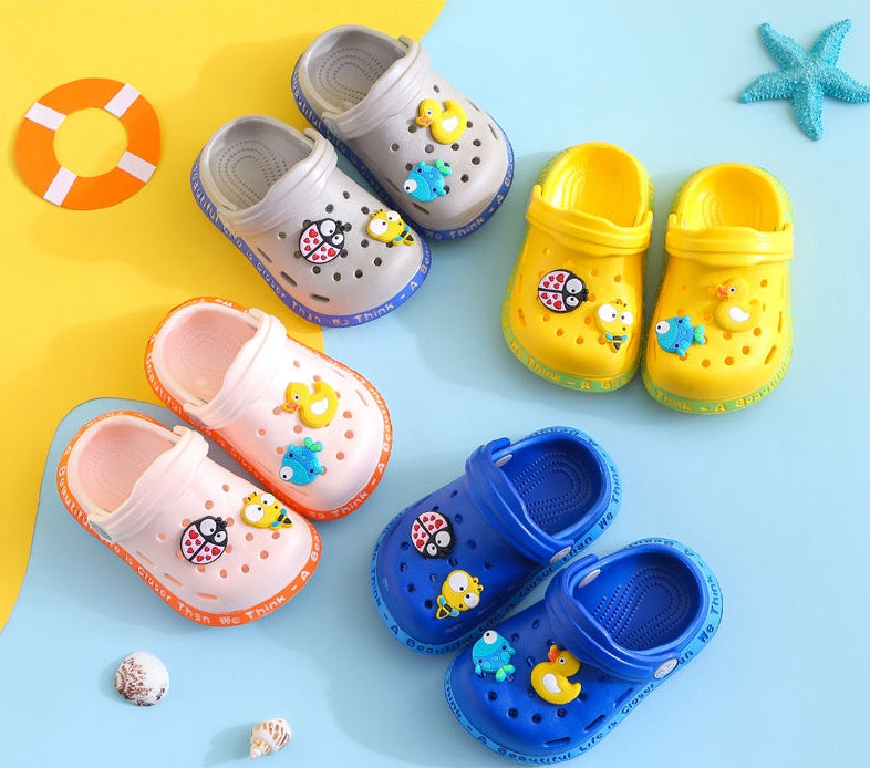 Kids Slippers for Boys Girls Cartoon Shoes Summer Toddler - My Beach Kit