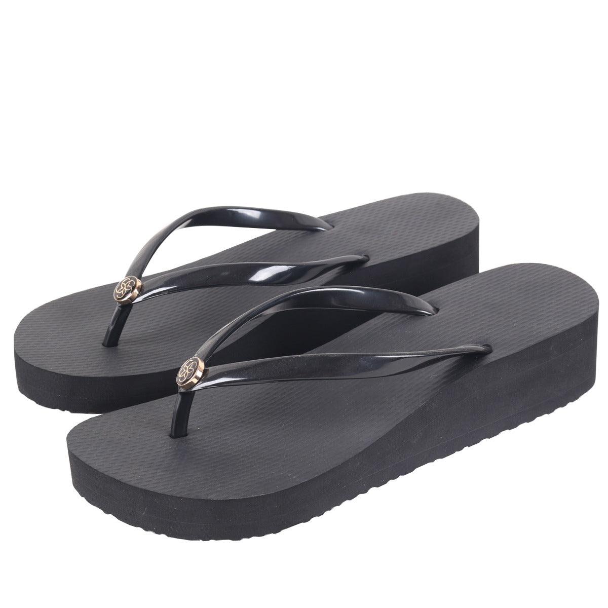 Natural Rubber Outer Wear Wedge With Flip Flops - My Beach Kit