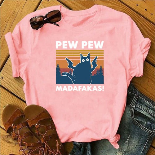 Short Sleeve Pew Maddakas T-Shirt European Size Top - My Beach Kit