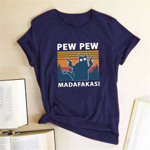 Short Sleeve Pew Maddakas T-Shirt European Size Top - My Beach Kit