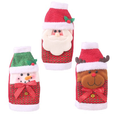 Christmas Wine Bottle Socks Decorations - My Beach Kit