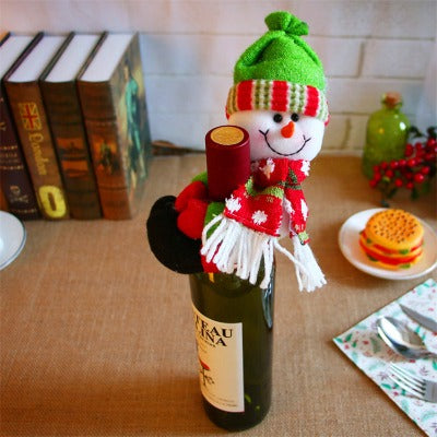 Christmas Wine Bottle Socks Decorations - My Beach Kit