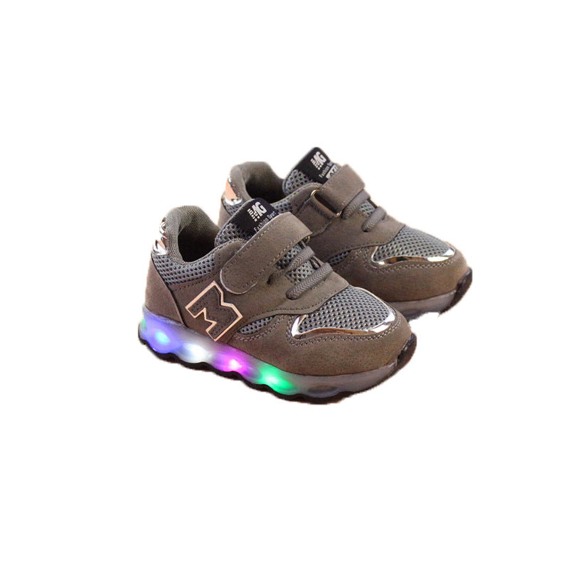 Child Led Light Shoes Baby Boys Sneaker Kids - My Beach Kit