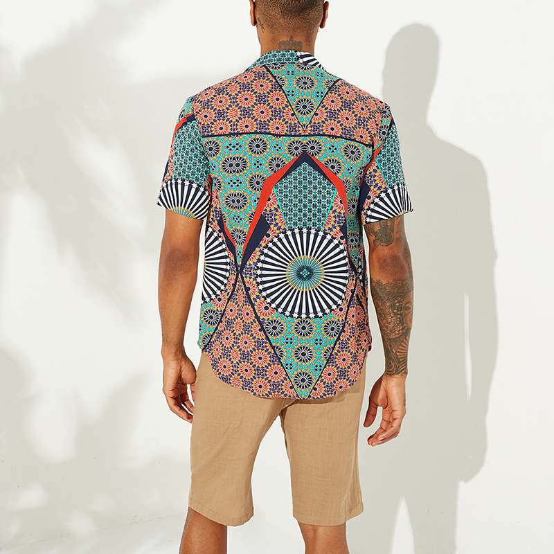 Men Short Sleeve Beach Shirt - My Beach Kit