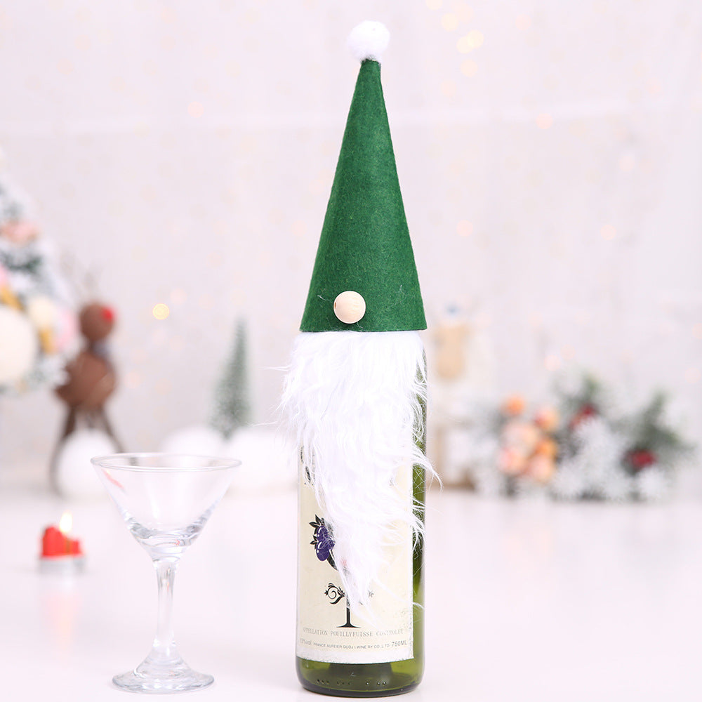 Christmas Wine Bottle Socks Decorations - My Beach Kit