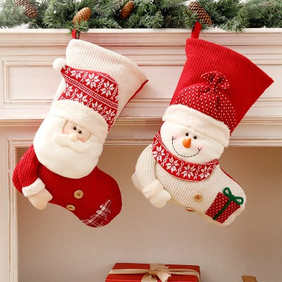 Christmas Knitted Socks Decorations - My Beach Kit