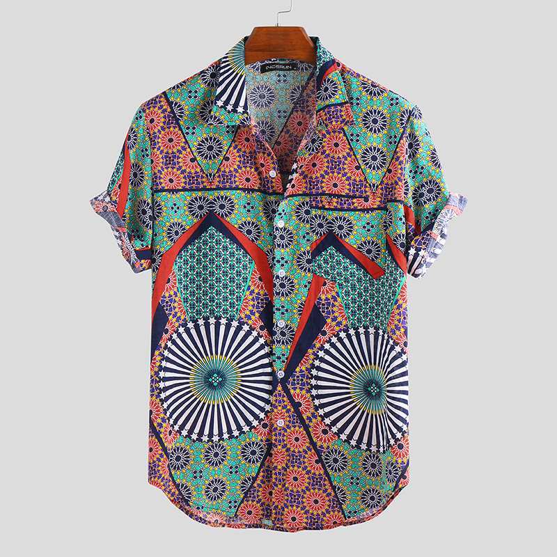 Men Short Sleeve Beach Shirt - My Beach Kit