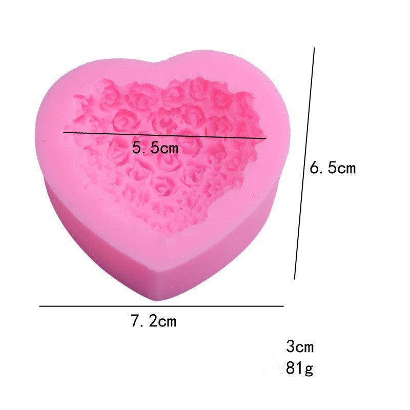 Valentine's Day Love Rose Silicone Mould Home Supplies - My Beach Kit