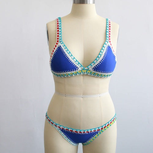 Hand-woven beach Bikini - My Beach Kit