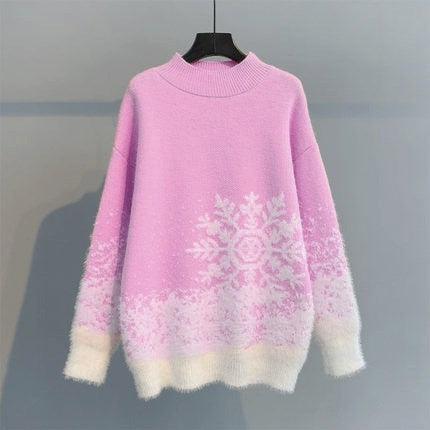 Ugly Christmas Knitted Women's Sweater Top - My Beach Kit