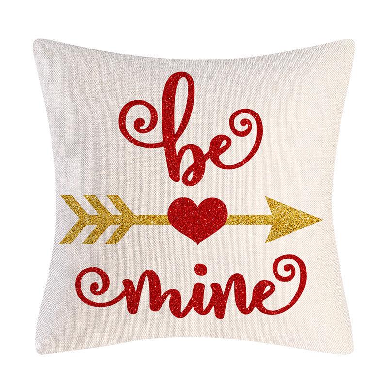 Valentine's Day Linen Pillowcase Holiday Gift - My Beach Kit