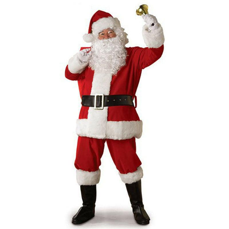 Plus Size Santa Claus Costume For Adults Men Women Christmas - My Beach Kit