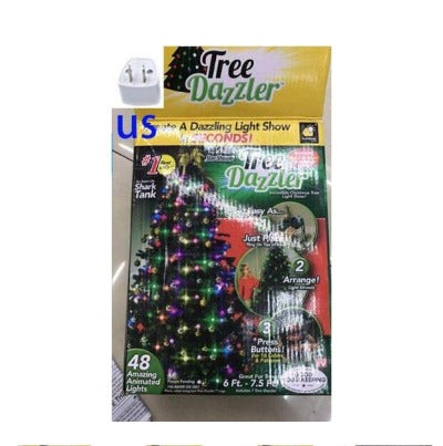 64 Light Dazzler Shower Tree Light Show Of Christmas - My Beach Kit