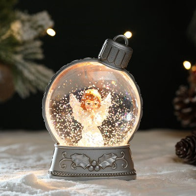 Christmas Holiday Decorations Luminous Simulation Flat Light LED Decoration Scene Layout Flame Light Home Decor - My Beach Kit