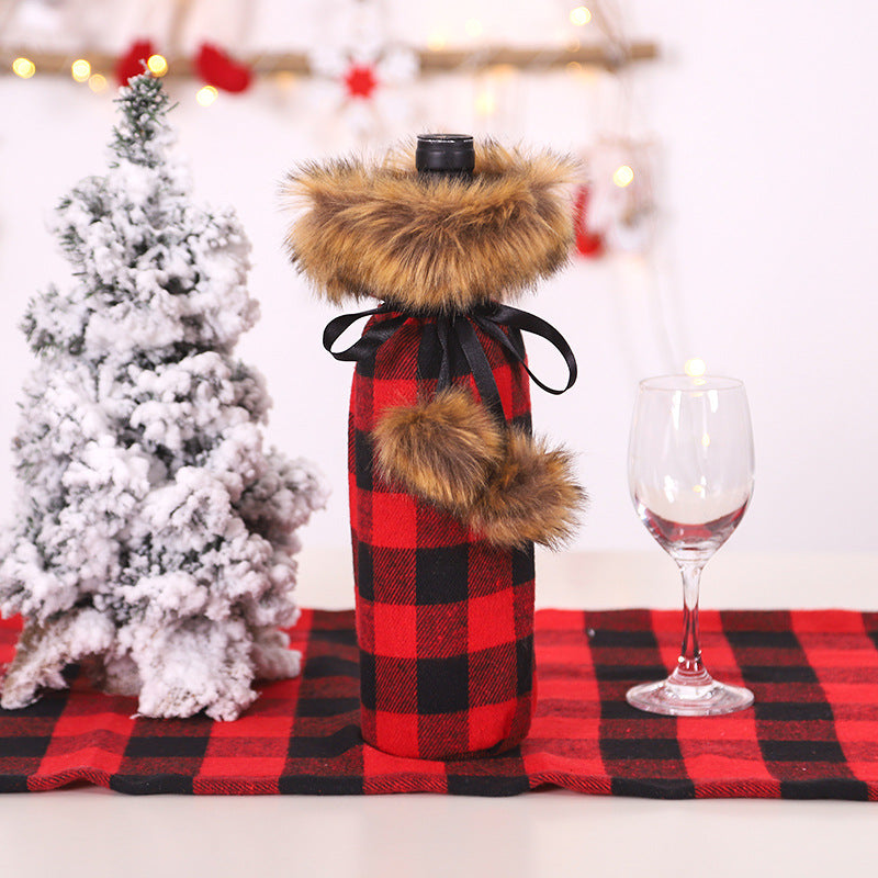 Christmas Wine Bottle Socks Decorations - My Beach Kit