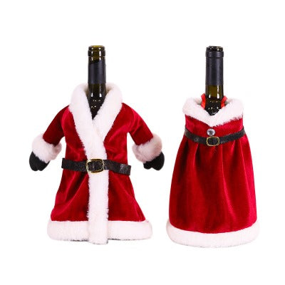 Christmas Wine Bottle Socks Decorations - My Beach Kit