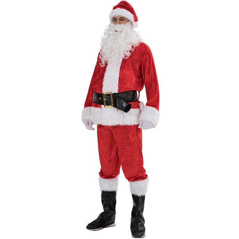 Plus Size Santa Claus Costume For Adults Men Women Christmas - My Beach Kit