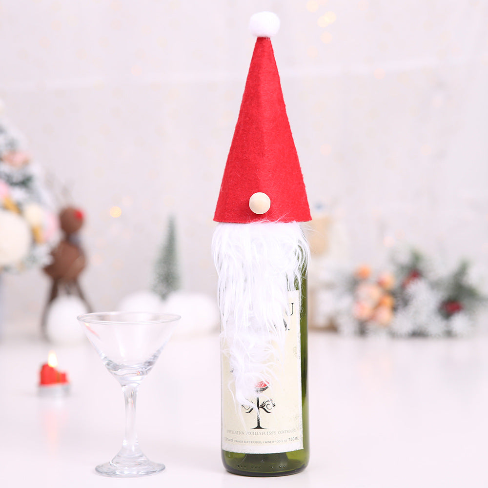 Christmas Wine Bottle Socks Decorations - My Beach Kit