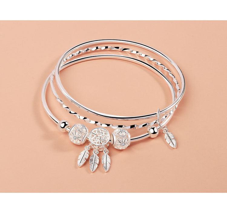 Solid Three Rings Valentine Day Bracelet - My Beach Kit