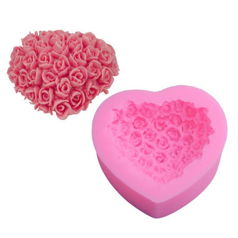 Valentine's Day Love Rose Silicone Mould Home Supplies - My Beach Kit