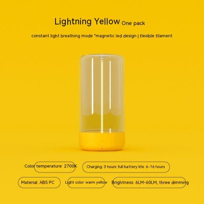 New LED Camping Light Type-c Rechargeable Portable Night Light With High Transparency And Anti Drop Creative Atmosphere Light - My Beach Kit