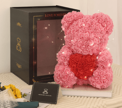 Valentine's Day Rose Bear Eternal Gift - My Beach Kit