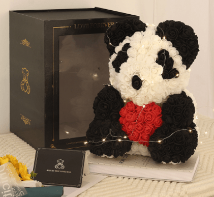 Valentine's Day Rose Bear Eternal Gift - My Beach Kit