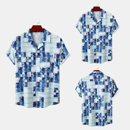 Men's Short Sleeve Beach Shirt