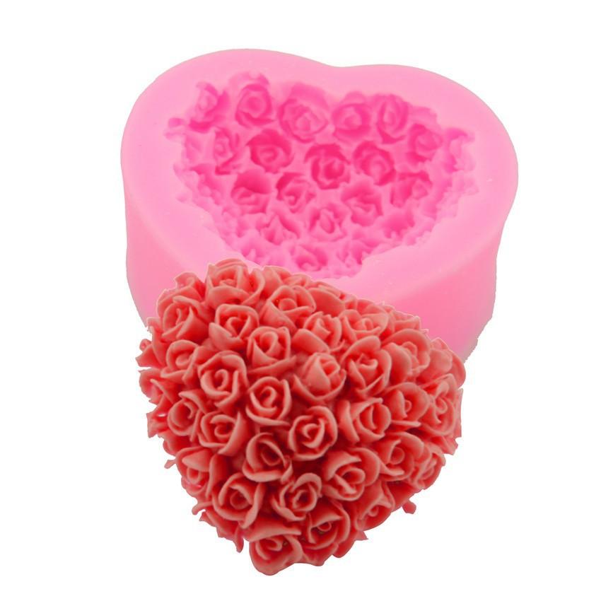 Valentine's Day Love Rose Silicone Mould Home Supplies - My Beach Kit