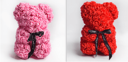 Valentine's Day Rose Bear Eternal Gift - My Beach Kit