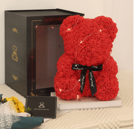 Valentine's Day Rose Bear Eternal Gift - My Beach Kit