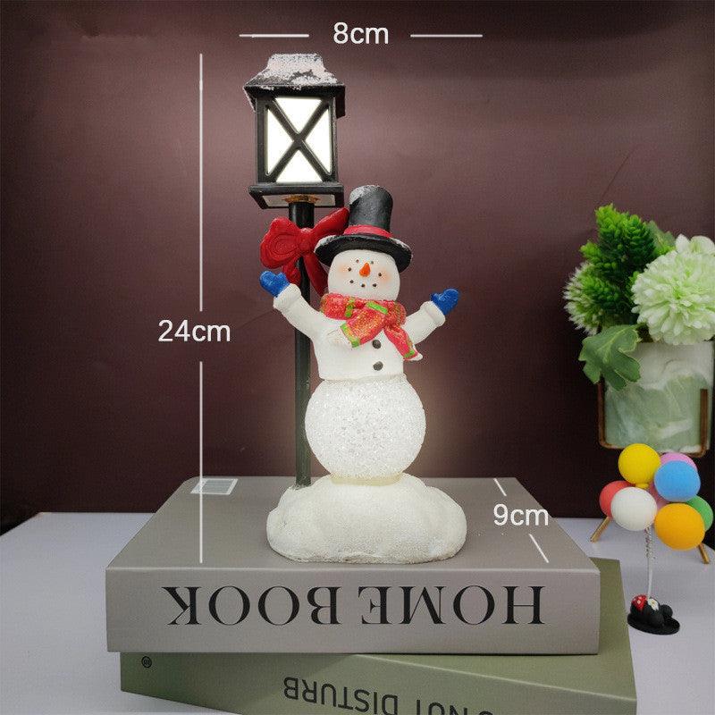 Christmas Snowman Night Light Decoration Gifts Resin - My Beach Kit