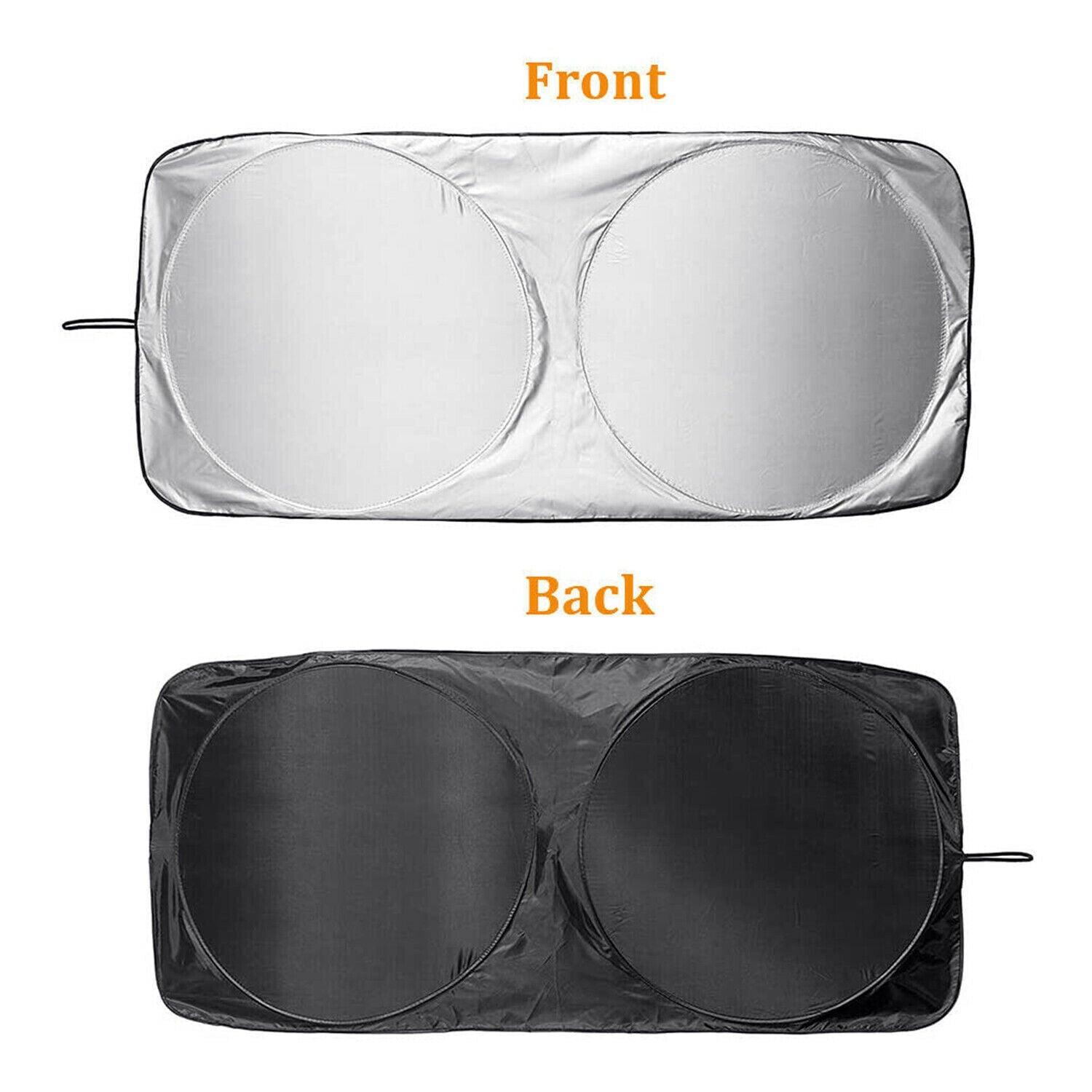 Foldable Car Front Rear Window Windshield Sun Shade Shield Cover Visor UV Block - My Beach Kit