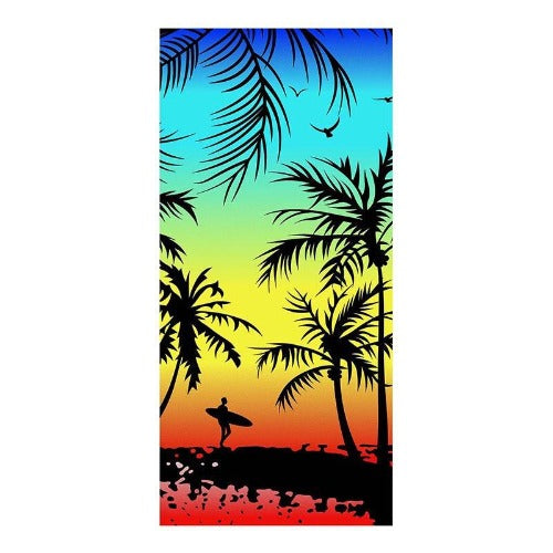 Printed Beach Towel - My Beach Kit