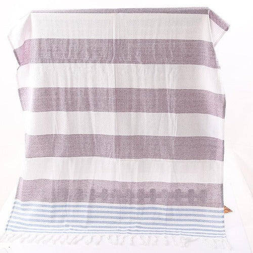 Cotton Striped Towel - My Beach Kit