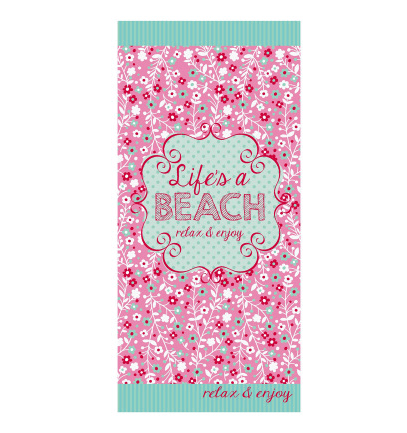 Summer Microfiber Beach Towel - My Beach Kit