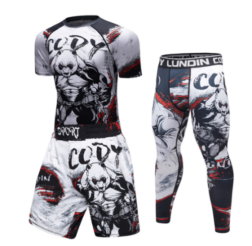 Rash Guard Men Beach & Bodybuilder Crossfit - My Beach Kit