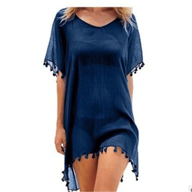 Women Blouses Beach Tunic Cover-Up Shirt - My Beach Kit