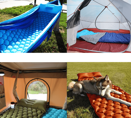 Outdoor Camping Inflatable Mattress Tent Sleeping Mat - My Beach Kit