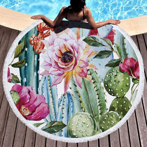 Round beach towel - My Beach Kit