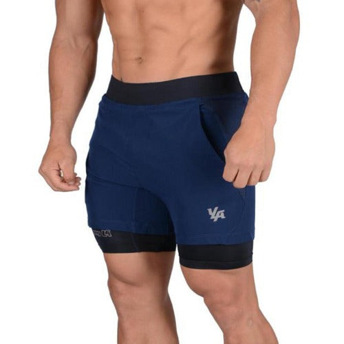 Quick-Drying Double Shorts Men - My Beach Kit