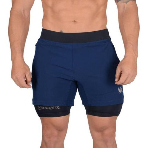 Quick-Drying Double Shorts Men - My Beach Kit