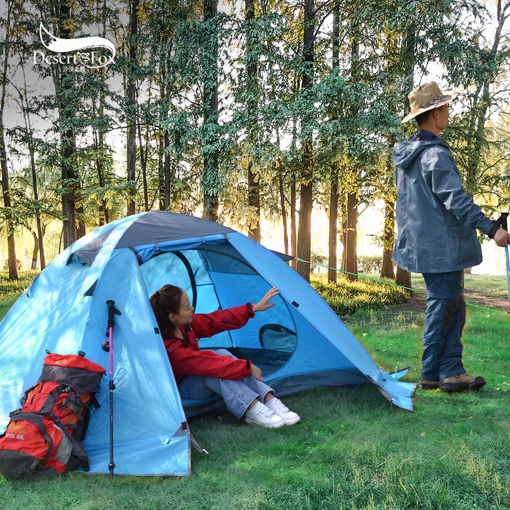 Outdoor Tent Camping Double Aluminum - My Beach Kit