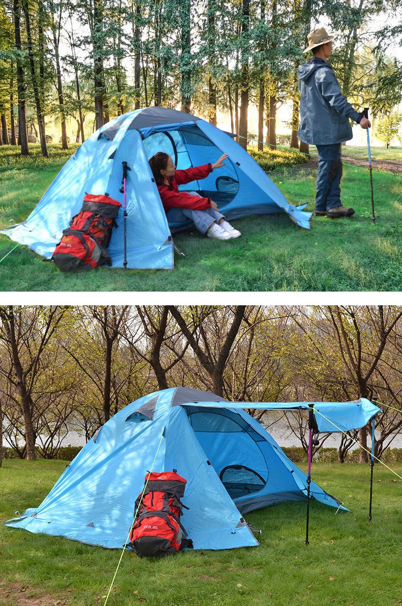 Outdoor Tent Camping Double Aluminum - My Beach Kit