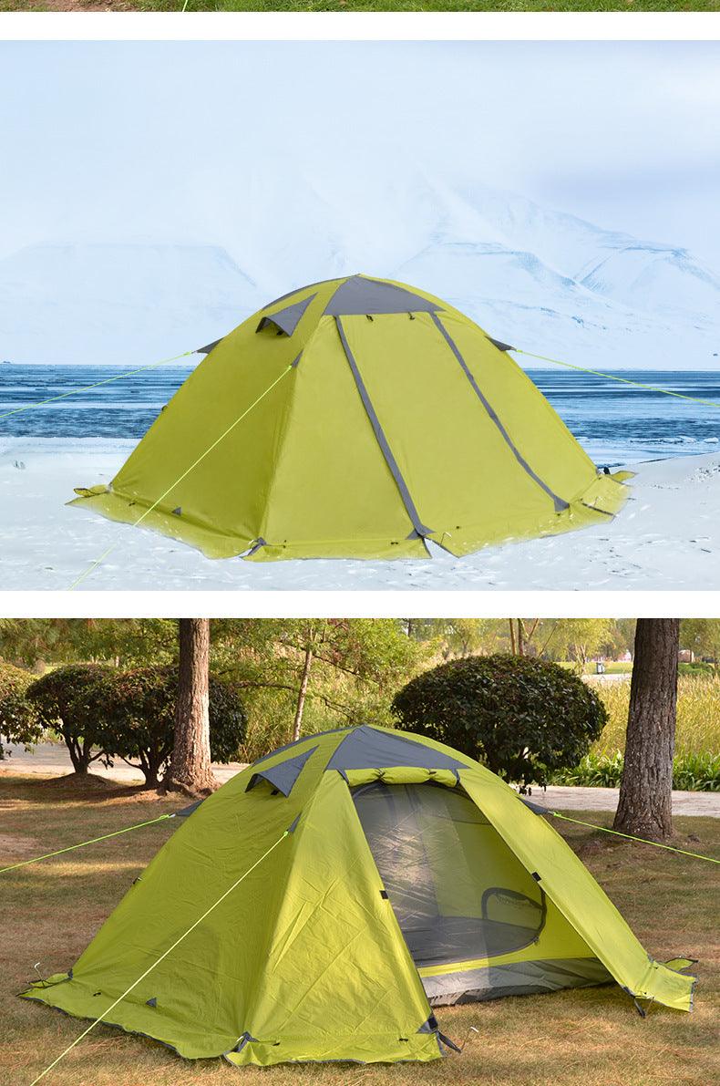 Outdoor Tent Camping Double Aluminum - My Beach Kit