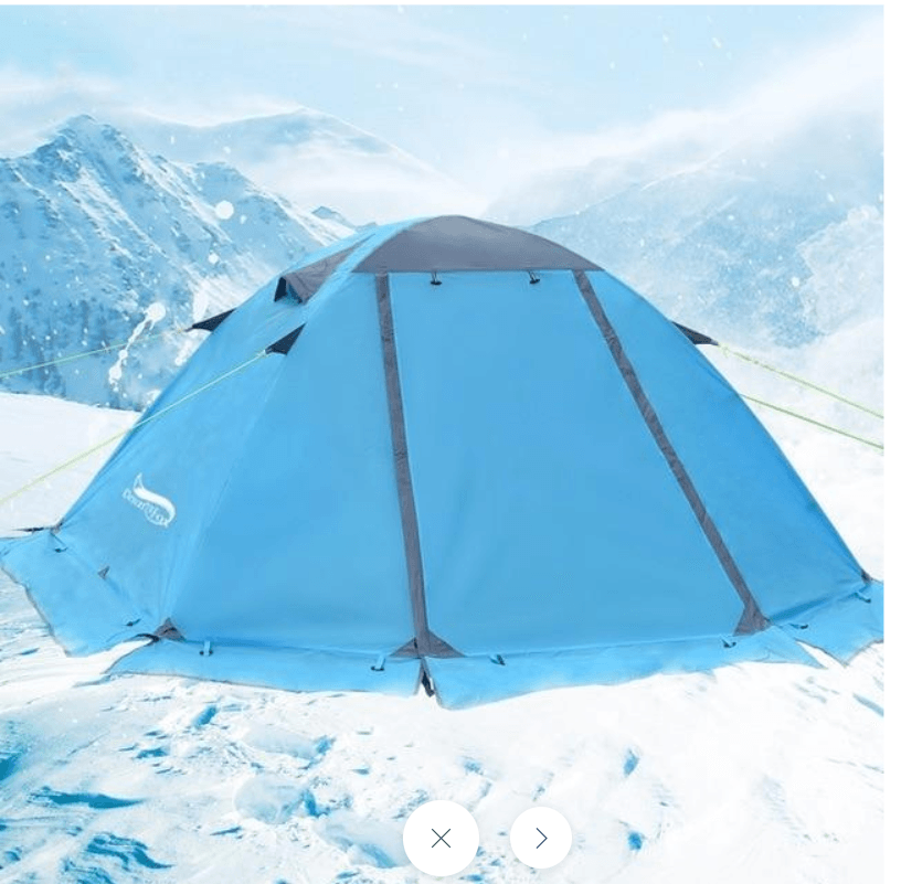 Outdoor Tent Camping Double Aluminum - My Beach Kit