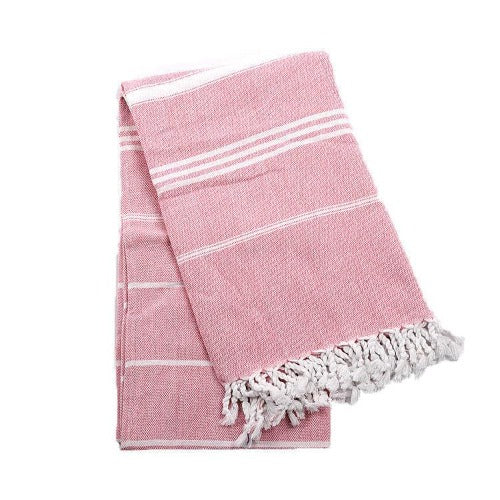 Turkish Striped Cotton Towel - My Beach Kit