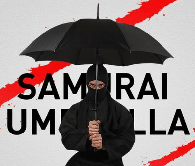 Samurai Beach Umbrella - My Beach Kit