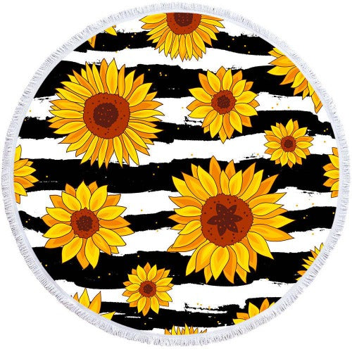 Sunflower Beach Towel - My Beach Kit